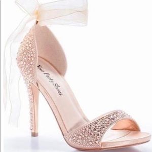 CARLEY ROSE GOLD HEEL